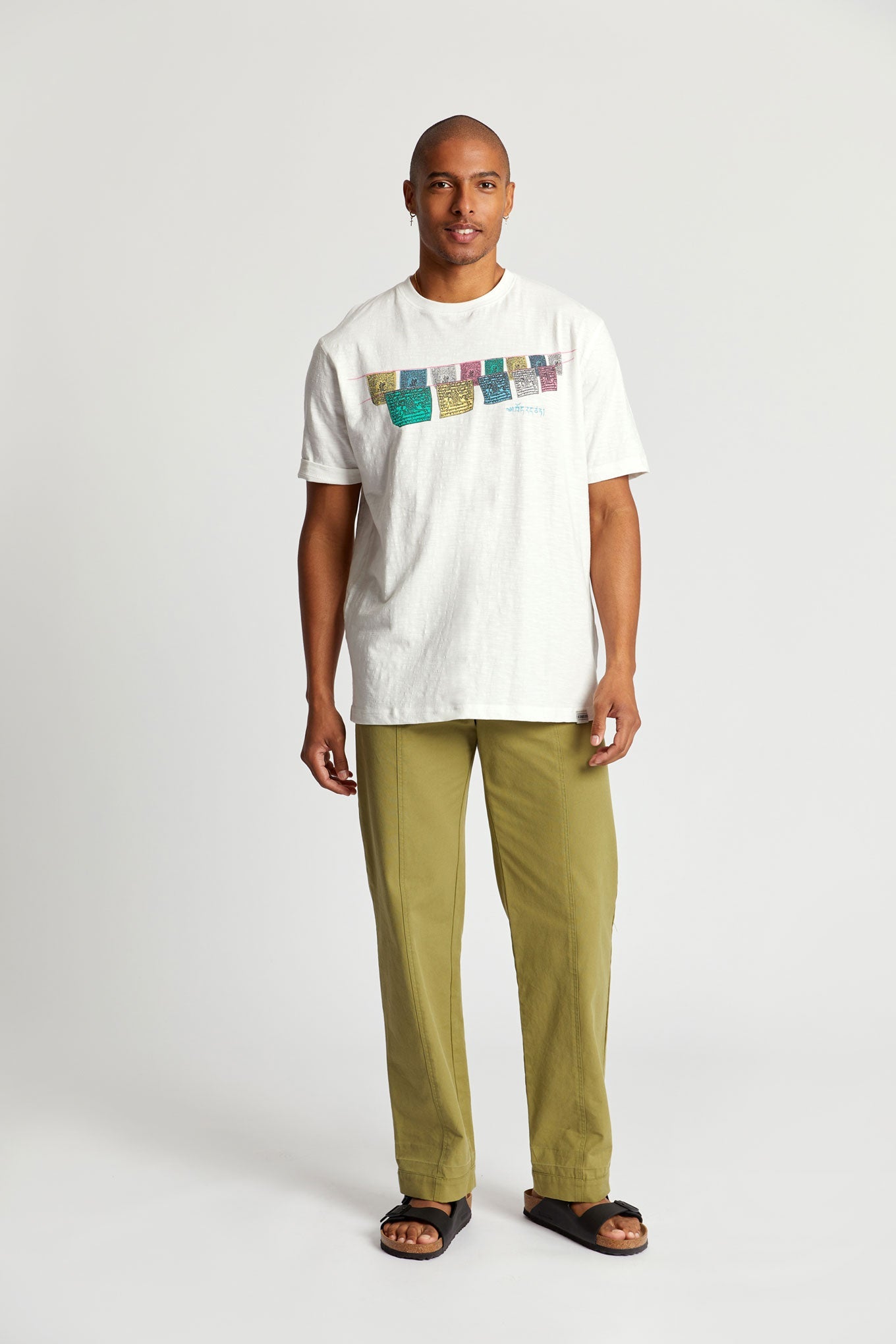 FREE TIBET Tee Organic Cotton - Off White