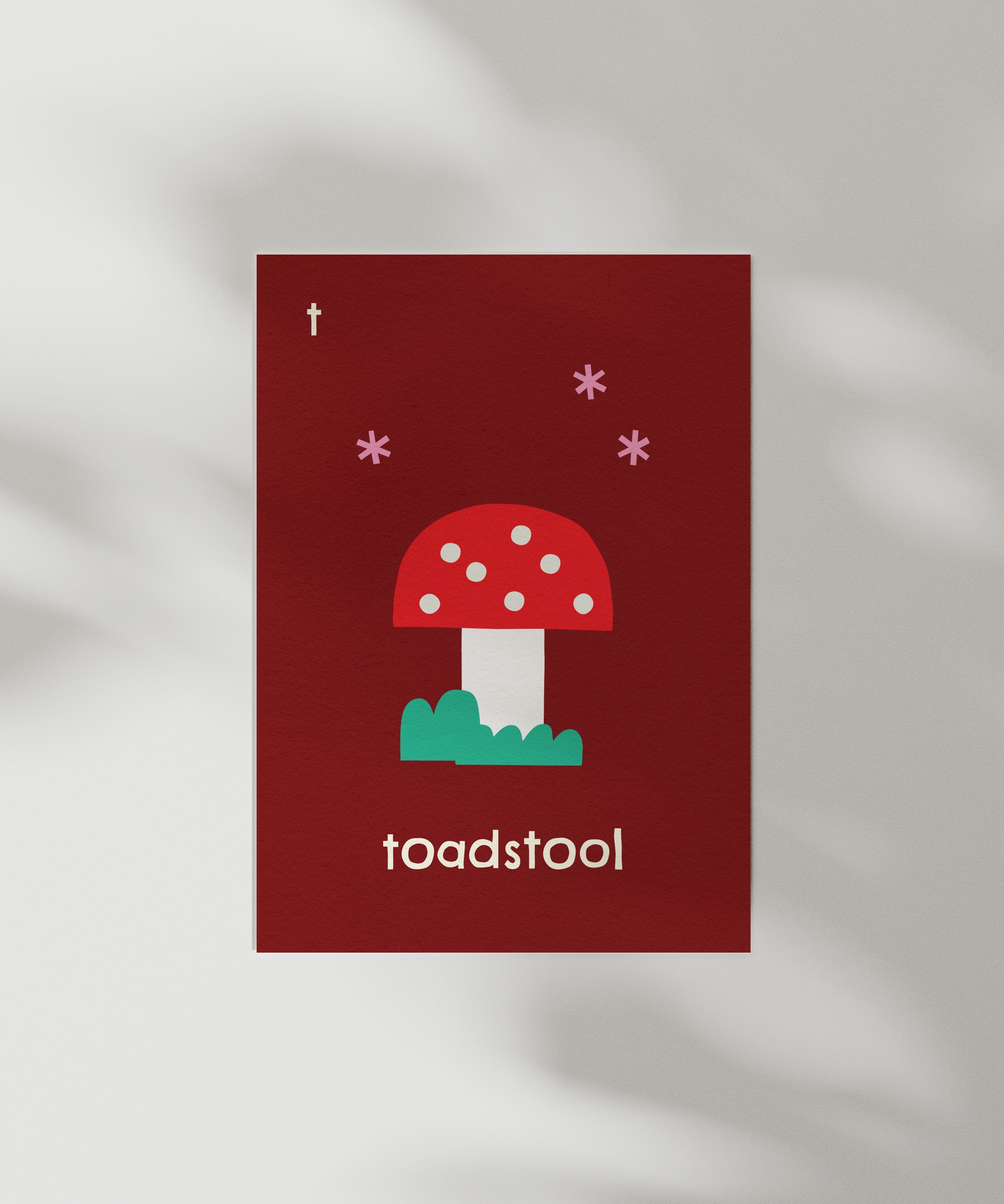 Toadstool Art Print