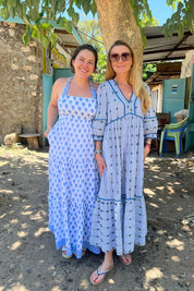 Tabitha Maxi Dress | Pineapple Blue