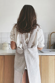 Japanese linen apron