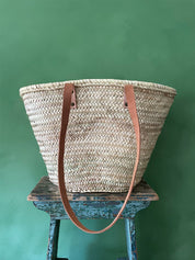 Valencia Shopper Basket, Natural