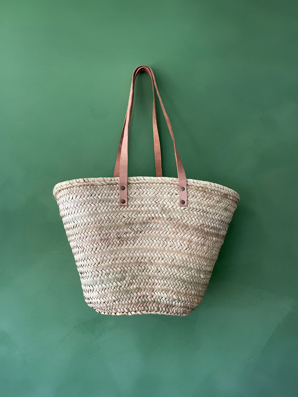 Valencia Shopper Basket, Natural