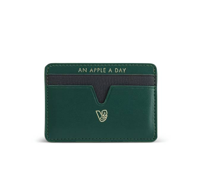 Cider Apple Leather Cardholder