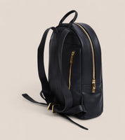 Laurie Vegan Bio-Based Bamboo Leather Backpack in Black