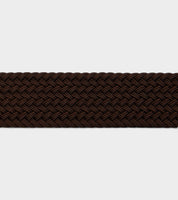 Seb Vegan Bio-Based Bamboo Braided Belt in Brown