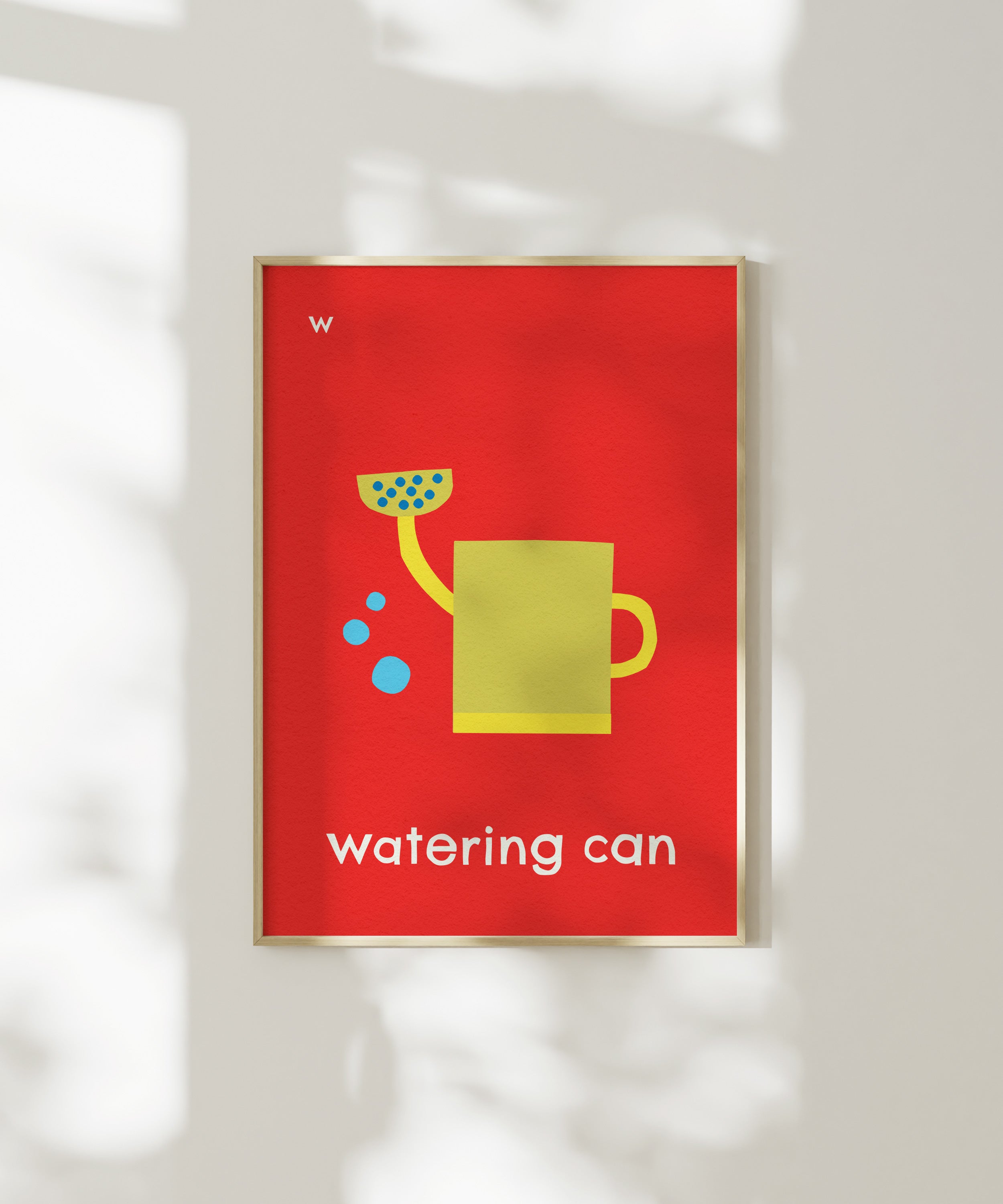 Watering Can Art Print