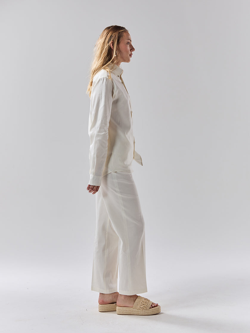 Batch 05 - Womens Off-White Linen - Shirt