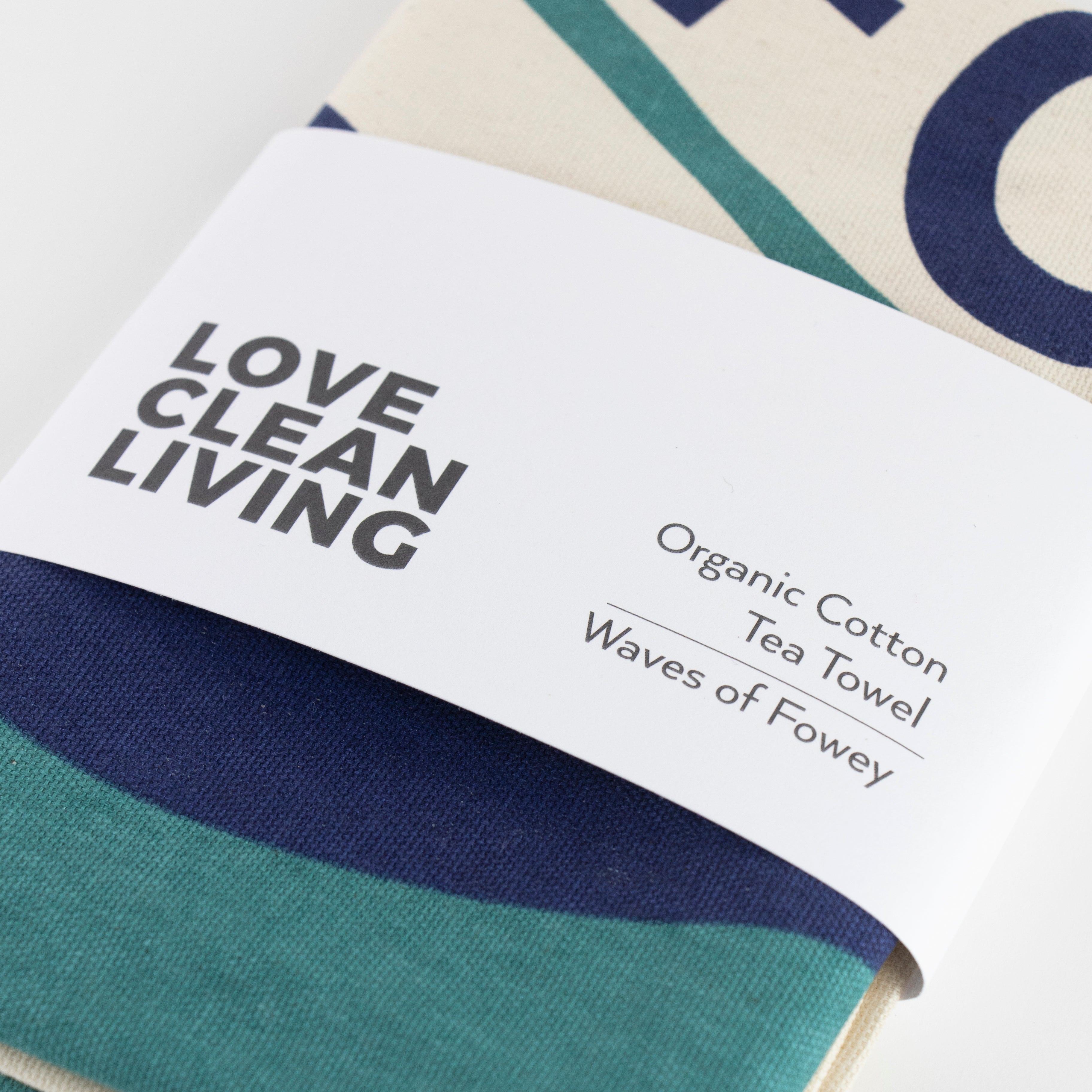 Organic Tea Towel | Fowey