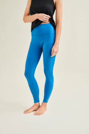 Shoreline Blue Organic Cotton Leggings