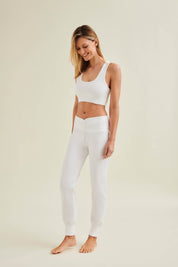 NEW Best Yoga Pants - Diamond White - Updated Design