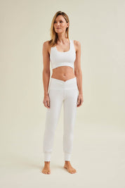 NEW Best Yoga Pants - Diamond White - Updated Design