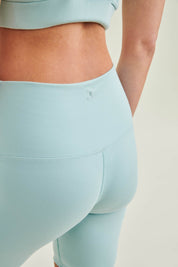 NEW Yoga Shorts - High Waist - Sea Green
