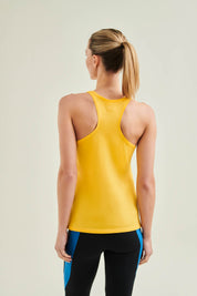 Racer Tank - Sunshine Yellow
