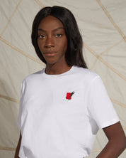 Pierre Buttin Embroidered T-Shirt White