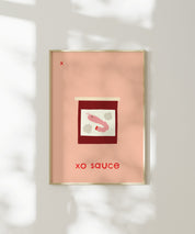 XO Sauce Art Print