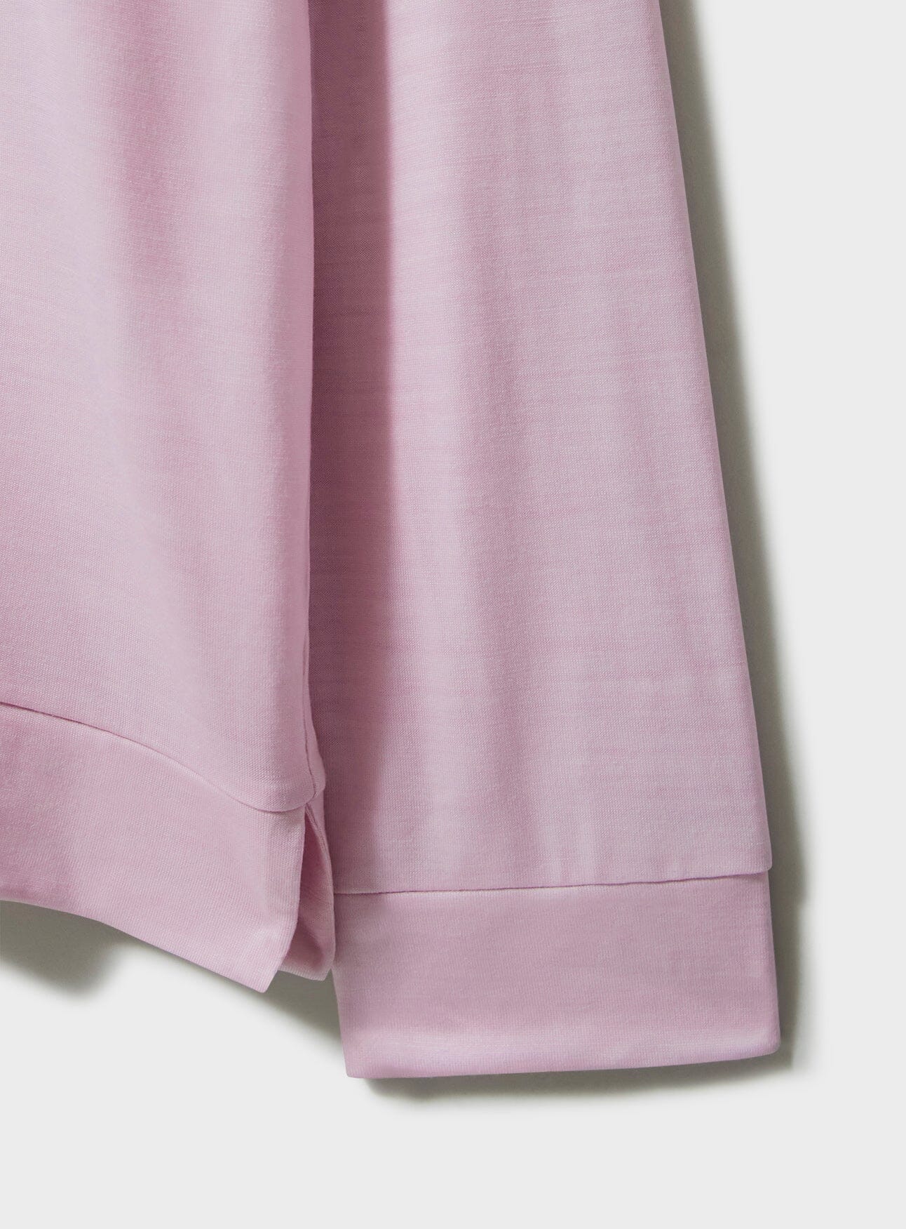 ZQ Merino Wool Jersey Long Sleeve Pink Polo