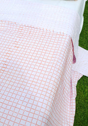 Zuri  |  Checked Kantha Throw