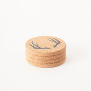 Cork Coaster Antler