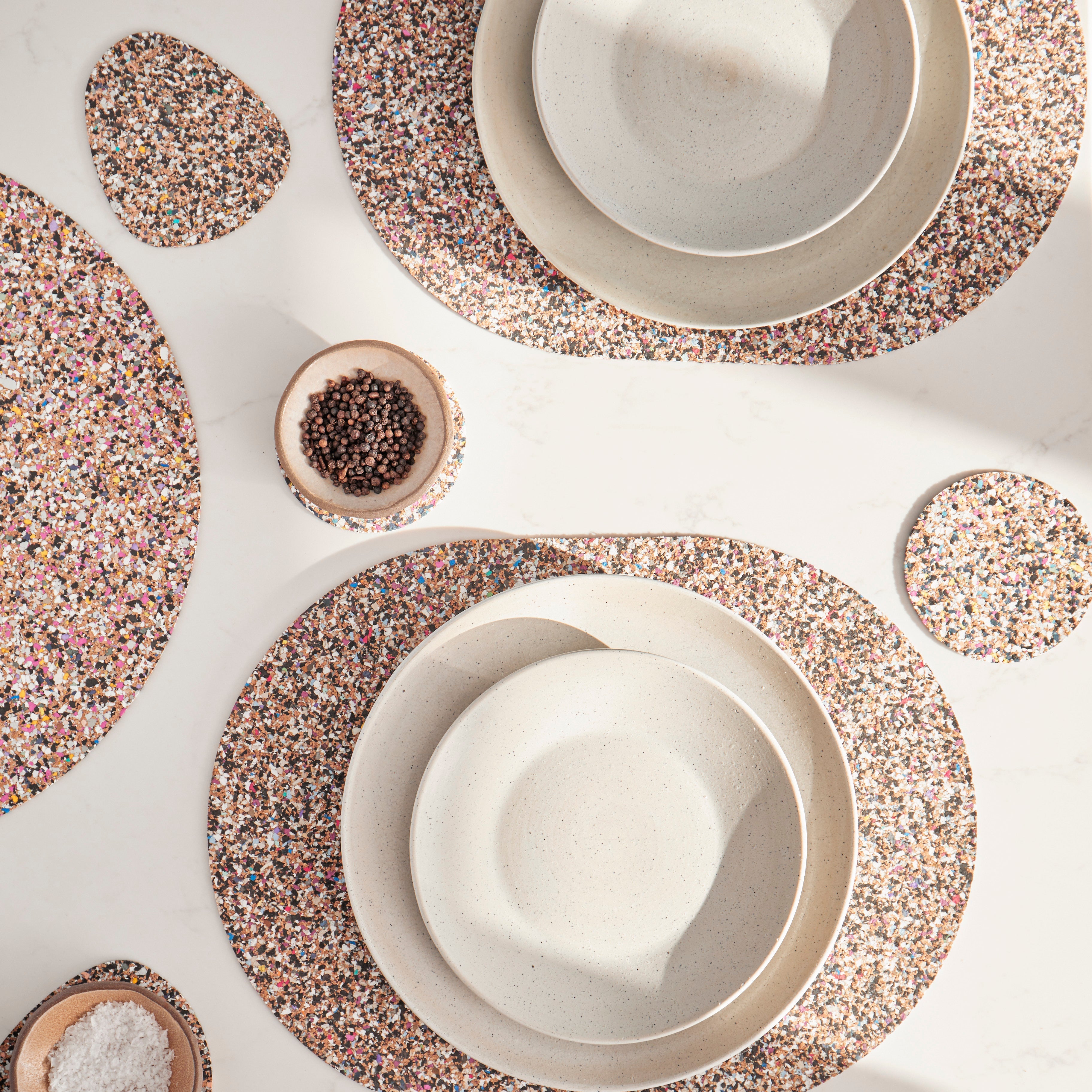 Beach Clean Placemats | Oval Set of 4