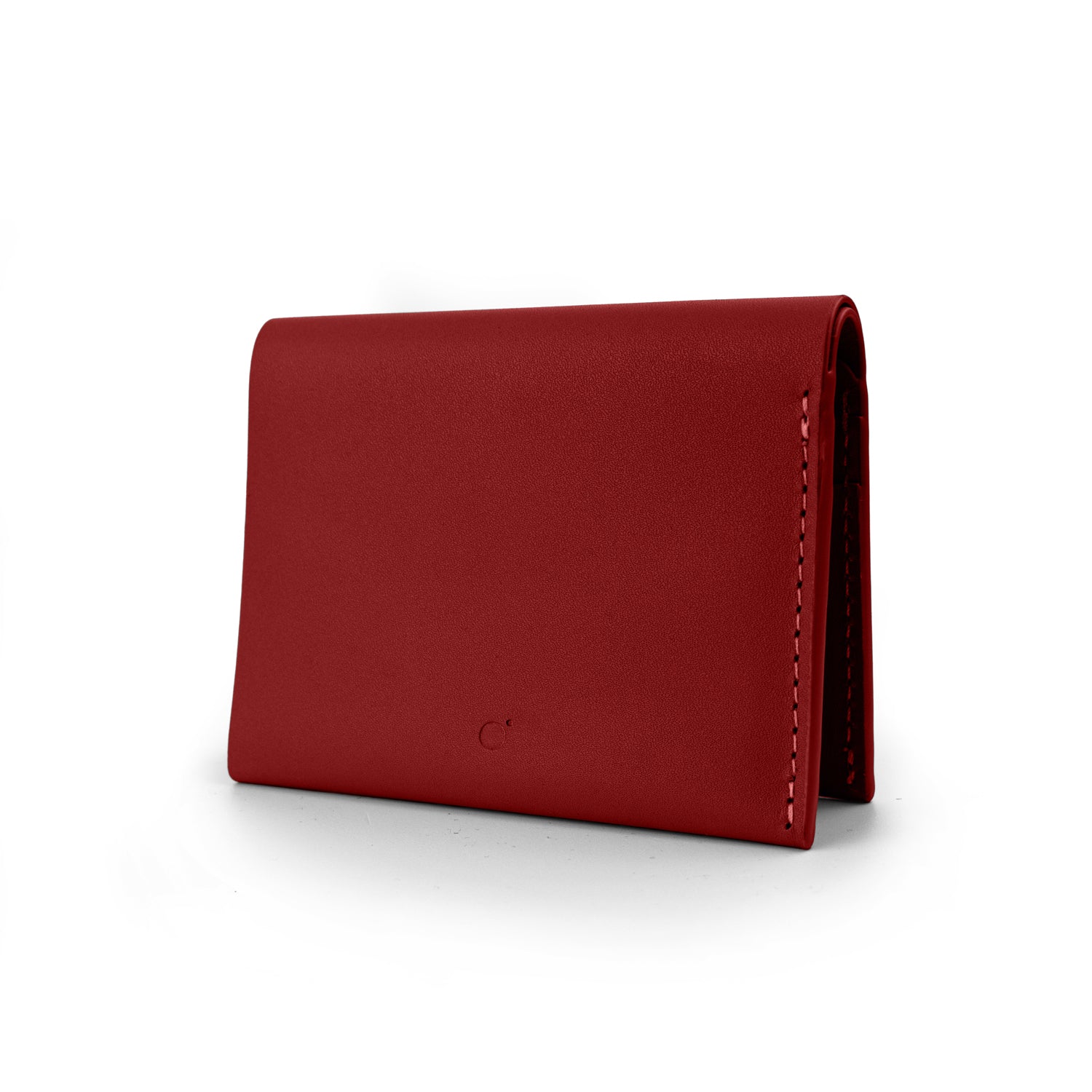 Bifold Wallet in Brick Red