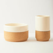 Ceramic Gift Set | Mug and Bowl in Cream
