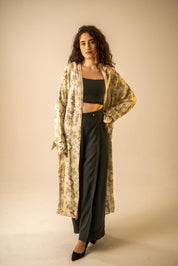 Teal Crop Fringe Bralette