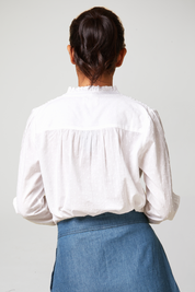 Carrie Blouse | White
