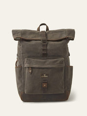 Chestnut Sri Lanka Waxed Cotton Backpack