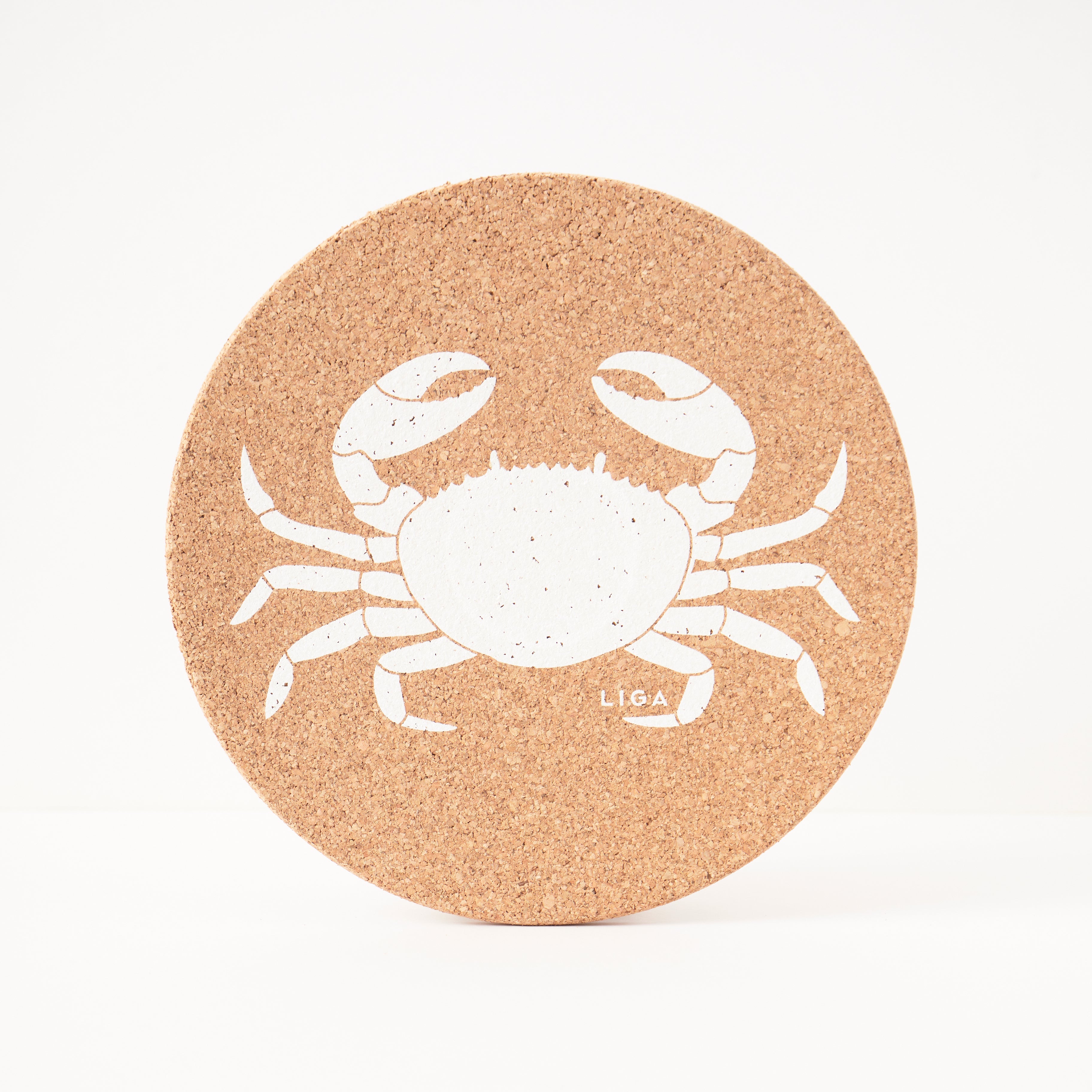 Cork Placemats | Crab
