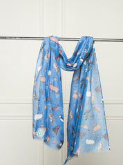 Recycled Bottle Scarf - Scottish Wildlife