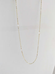 Rising Star Diamond Station Necklace