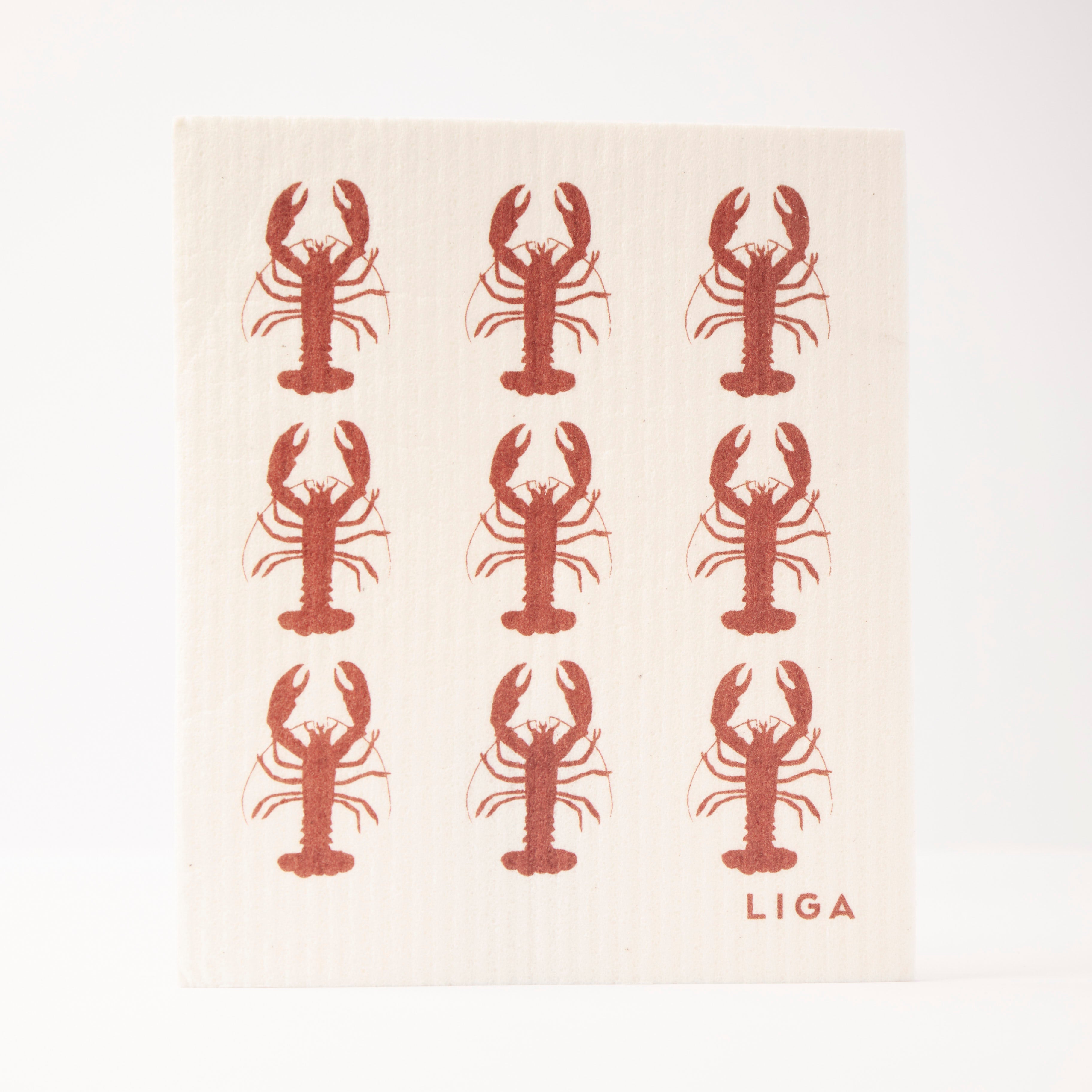 Eco Dishcloths | Red Lobster & Seaweed