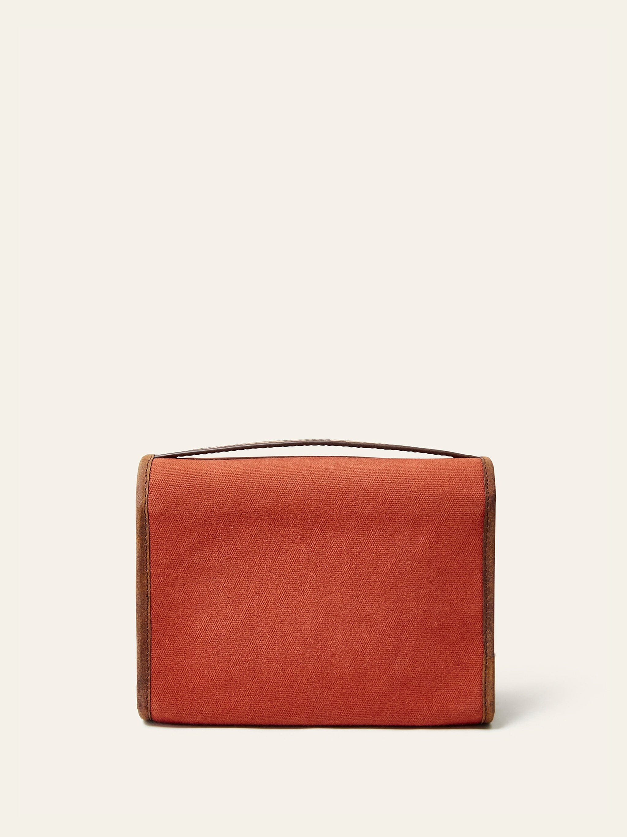 Dusty Orange Ansari Hanging Wash Bag