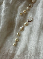 Descending Pearl Earrings