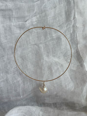 Flameball Pearl Choker