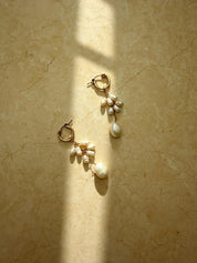 Ivory Pearl Drop Earrings