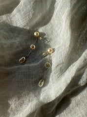 Three Freshwater Pearl Earrings