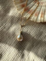 Flameball Pearl Necklace