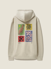 Ecru Ghana Campus Hooded Sweat