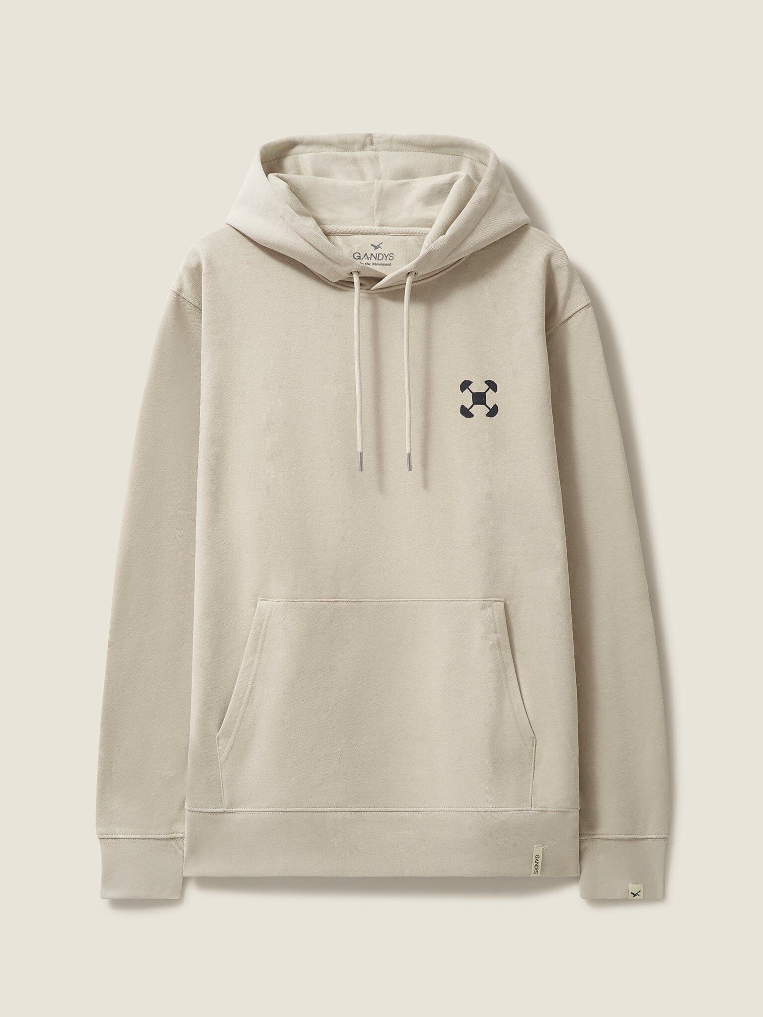 Ecru Ghana Campus Hooded Sweat