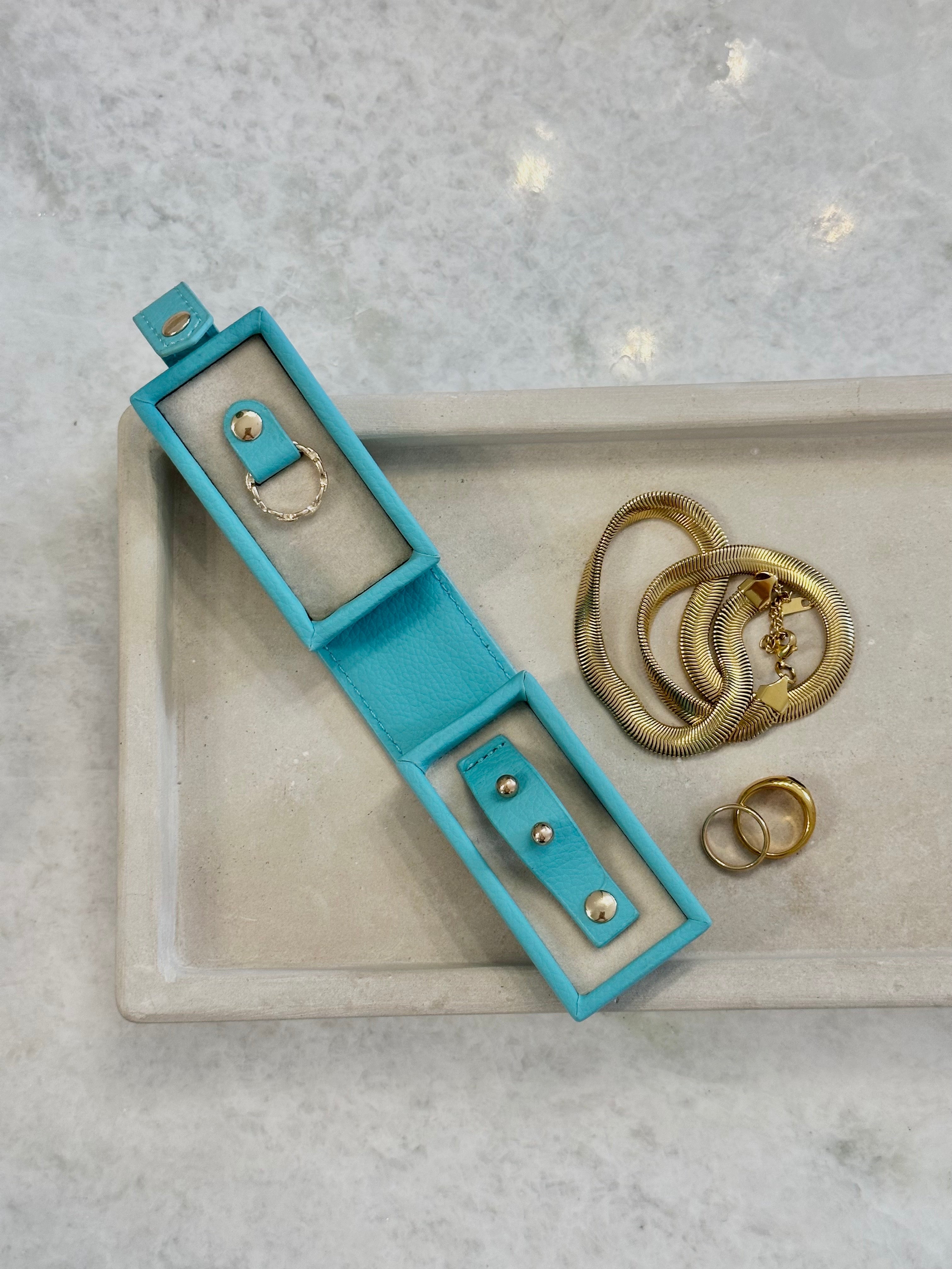 The Ultimate Travel Jewellery Box Mini Moritz - Aqua