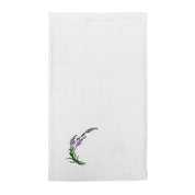 Lavender Embroidery Hand Towel
