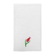 Tulip Embroidery Hand Towel