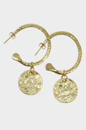 Esmeralda Earrings | Gold