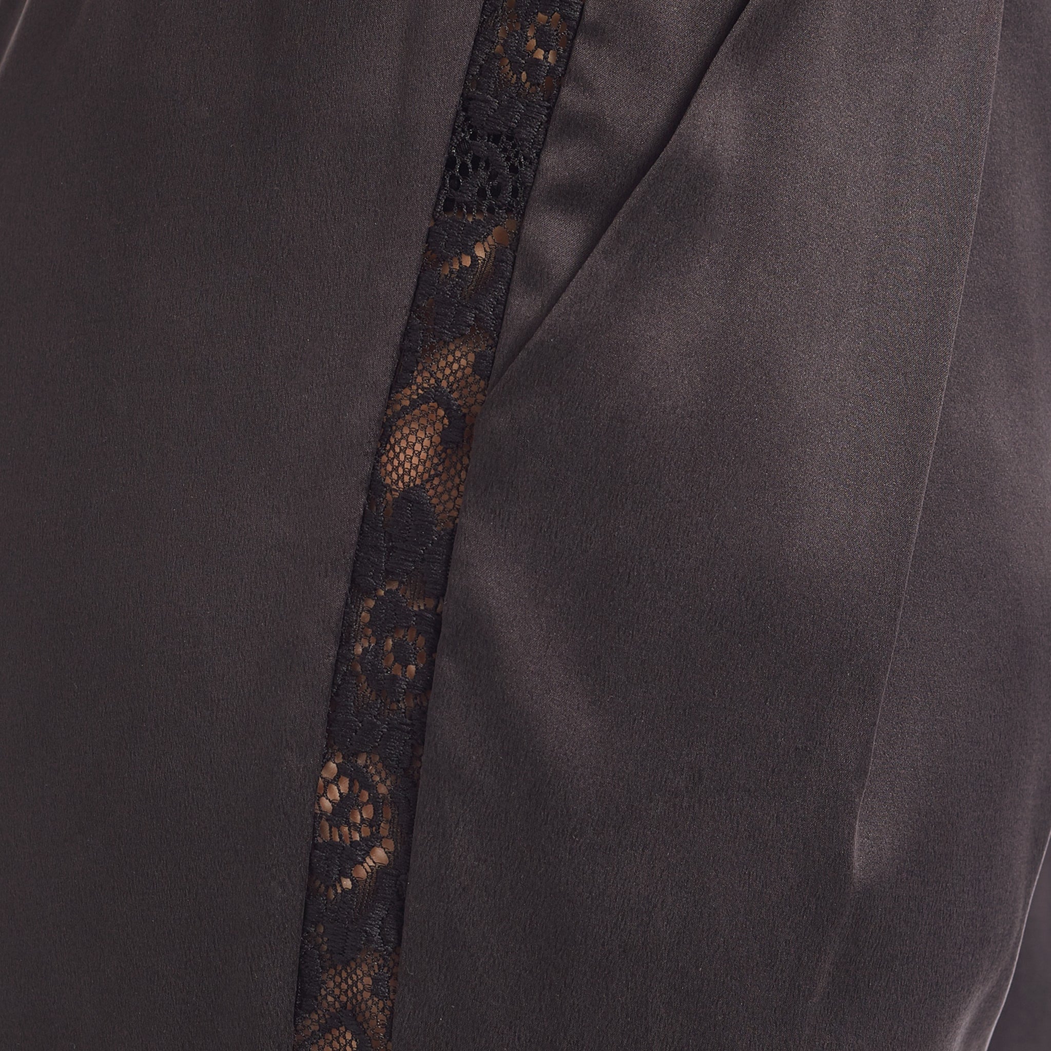 Estella Dusk Lace Silk Trousers