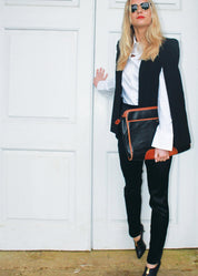 Estella Ebony Silk Trousers