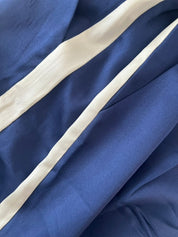 Estella Ink Ivory Silk Trousers