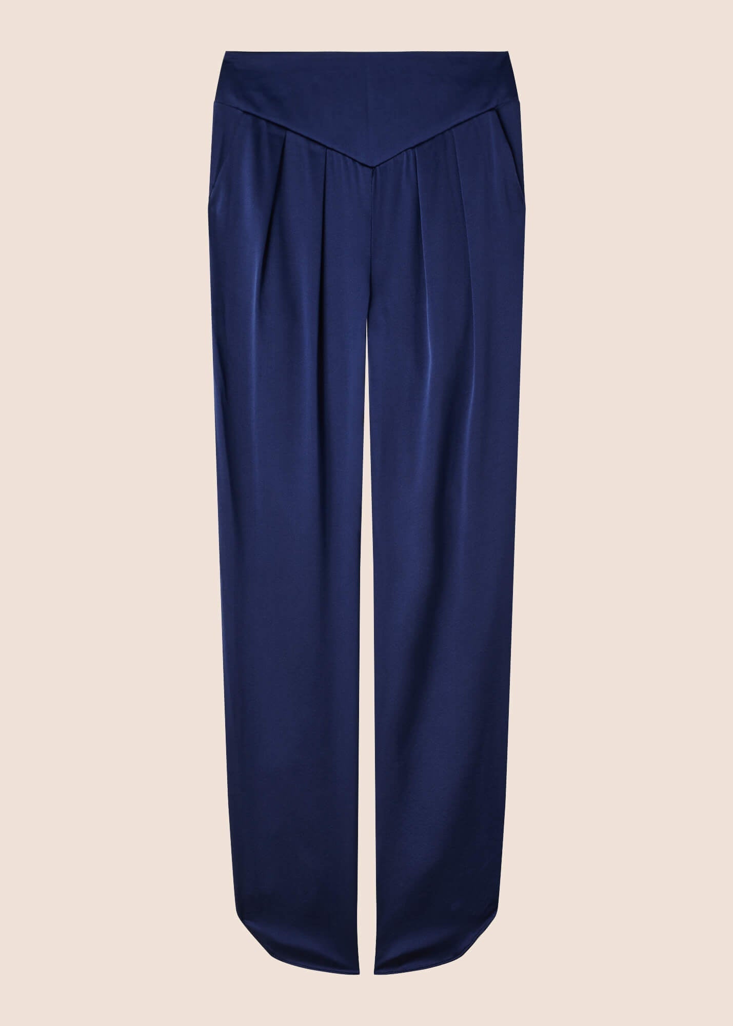 Estella Ink Silk Trousers