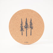 Cork Placemats | Fir Trees