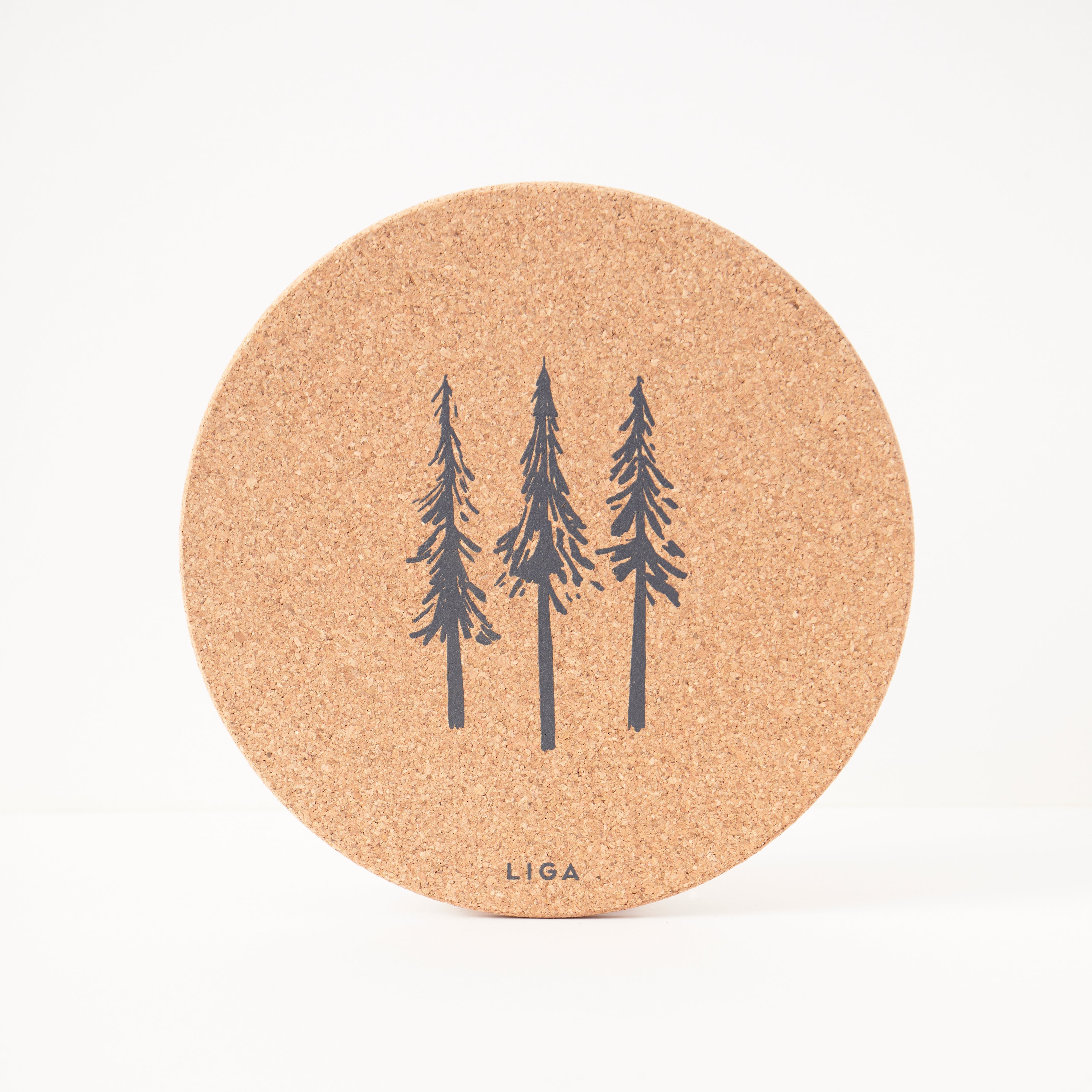 Cork Placemats | Fir Trees
